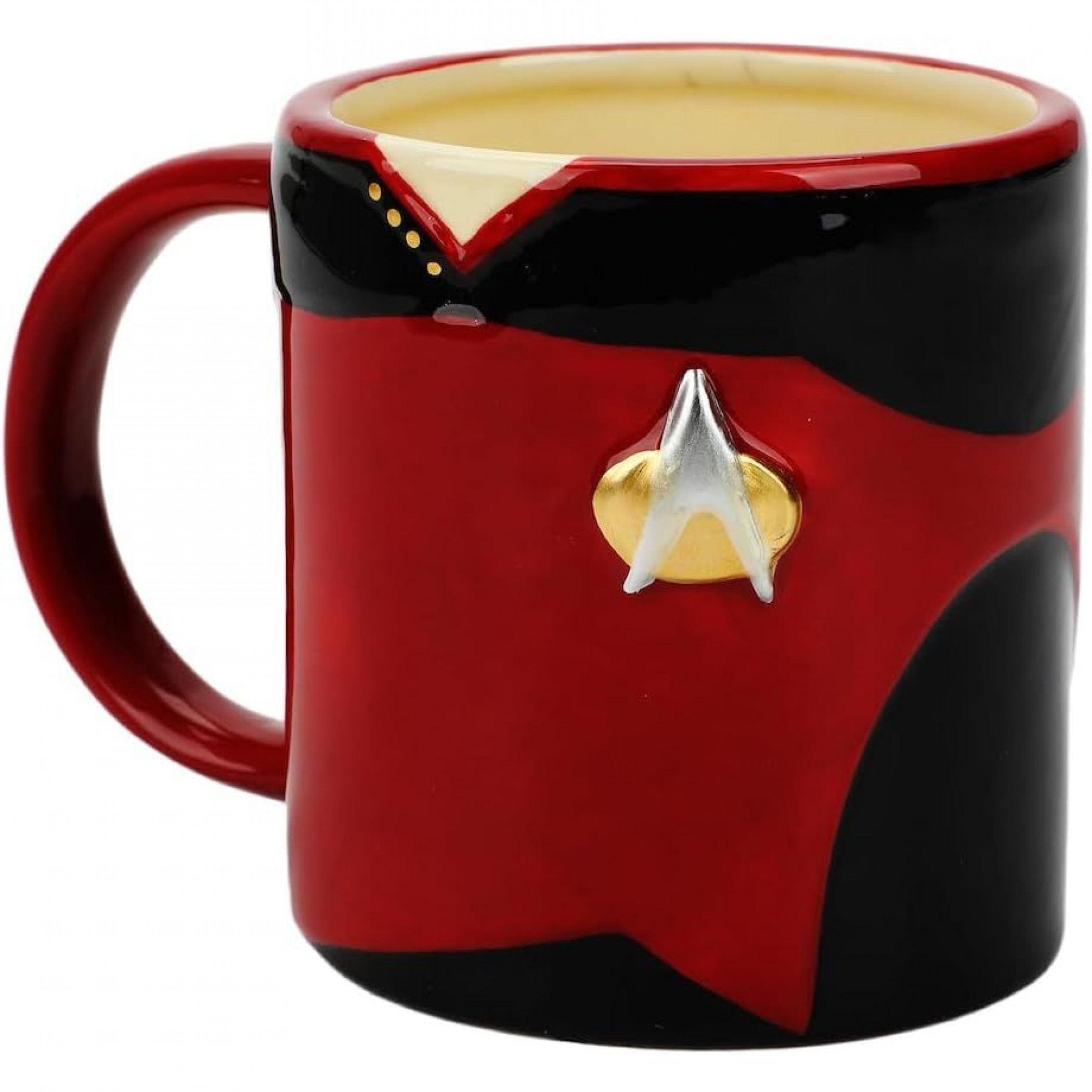 Star Trek Captain Picard 16 oz. Sculpted Ceramic Mug